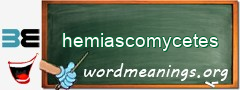 WordMeaning blackboard for hemiascomycetes